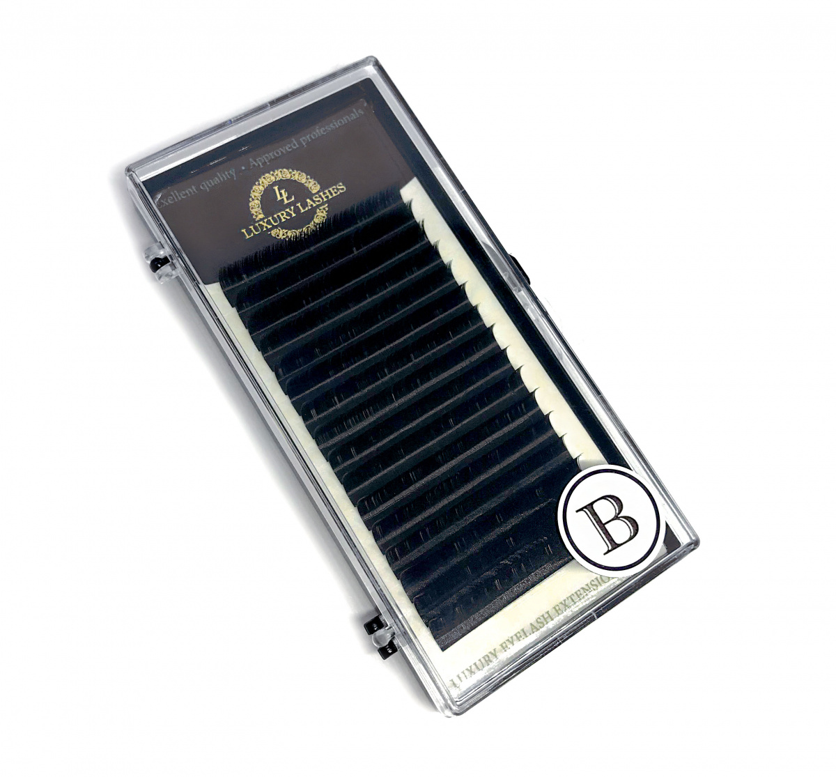 Ресницы черные изгиб B 0,07 6мм