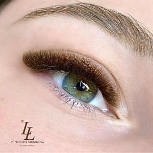 Ресницы коричневые Mstar by Luxury Lashes миксы Вид 1