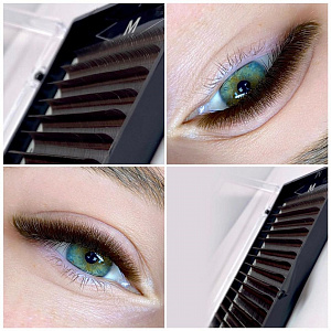 Ресницы шоколад Mstar by Luxury Lashes миксы Вид 1